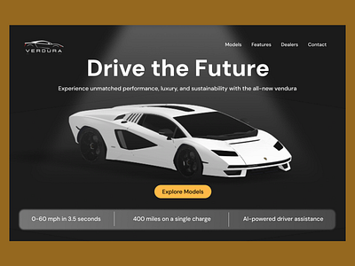 Car Company Website 3d animation app branding car car company website car website design graphic design logo motion graphics transport website ui user experience ux ux design web web design website website design