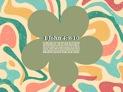 PCM Design Challenge | 1 John 4:9-10 art artwork church design design challenge graphic design pcmchallenge prochurchmedia social media typography