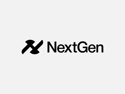 NextGen Logo Design brand brand identity branding clothing brand fashion logo identity logo logo design modern clothing brand n n lettermark n logo n logomark streetwear streetwear brand symbol wear