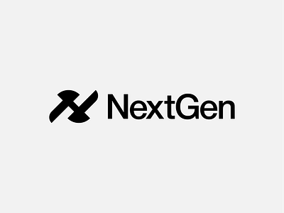 NextGen Logo Design brand brand identity branding clothing brand fashion logo identity logo logo design modern clothing brand n n lettermark n logo n logomark streetwear streetwear brand symbol wear