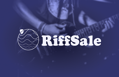 RiffSale - Used Guitars Store branding design guitars logo mobile app online store product design ui ux