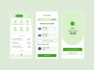 RedyPago: Simple Payment Flow 💳 app design fintech flow green payment payments solutions success ui ux ux design