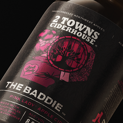 The Baddie Label Design