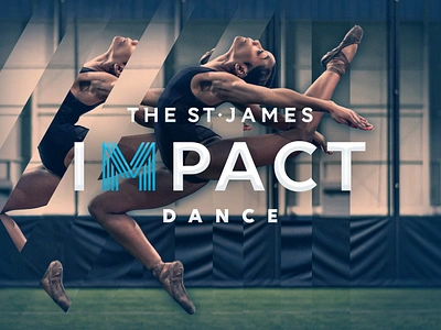 Impact Dance Project Launch branding dance design graphic design photography sports