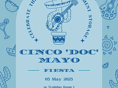 Simple Digital Invitation - Lunch Celebration celebration cinco de mayo corporate event digital invitation fiesta invitation lunch new program pilot product rollout taco