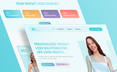 Healthcare Clinic Website Design healthcare healthcare website design healthy diet medical website weight loss