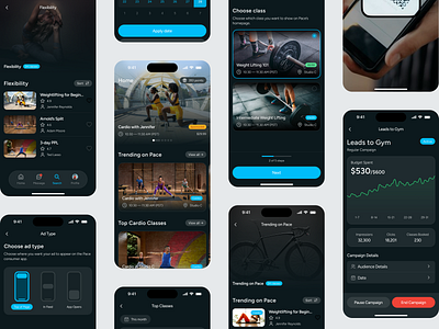 Pace - Ingress Collection(s) ai app design fitness health llm mobile ui ux wellness