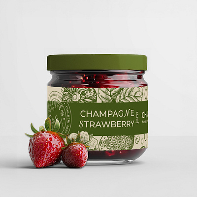 Jam Jar Label design graphic design graphic designer jar labels packaging packaging design