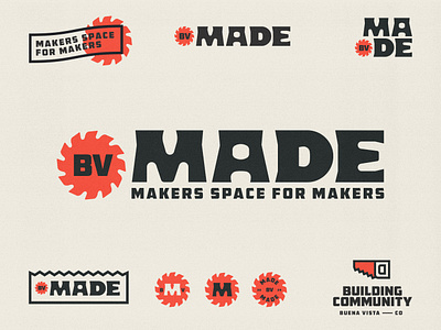 BV Made / Final Logo badge badge design branding clean design graphic design identity illustration industrail industrial logo logo logo design minimal typography wood working wood working logo