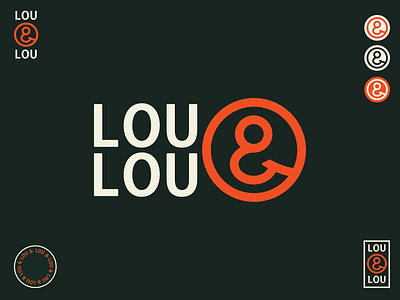 Lou & Lou / Final Logo brand brand design branding clean design graphic design identity illustration logo logo concept logo design minimal packaging typography