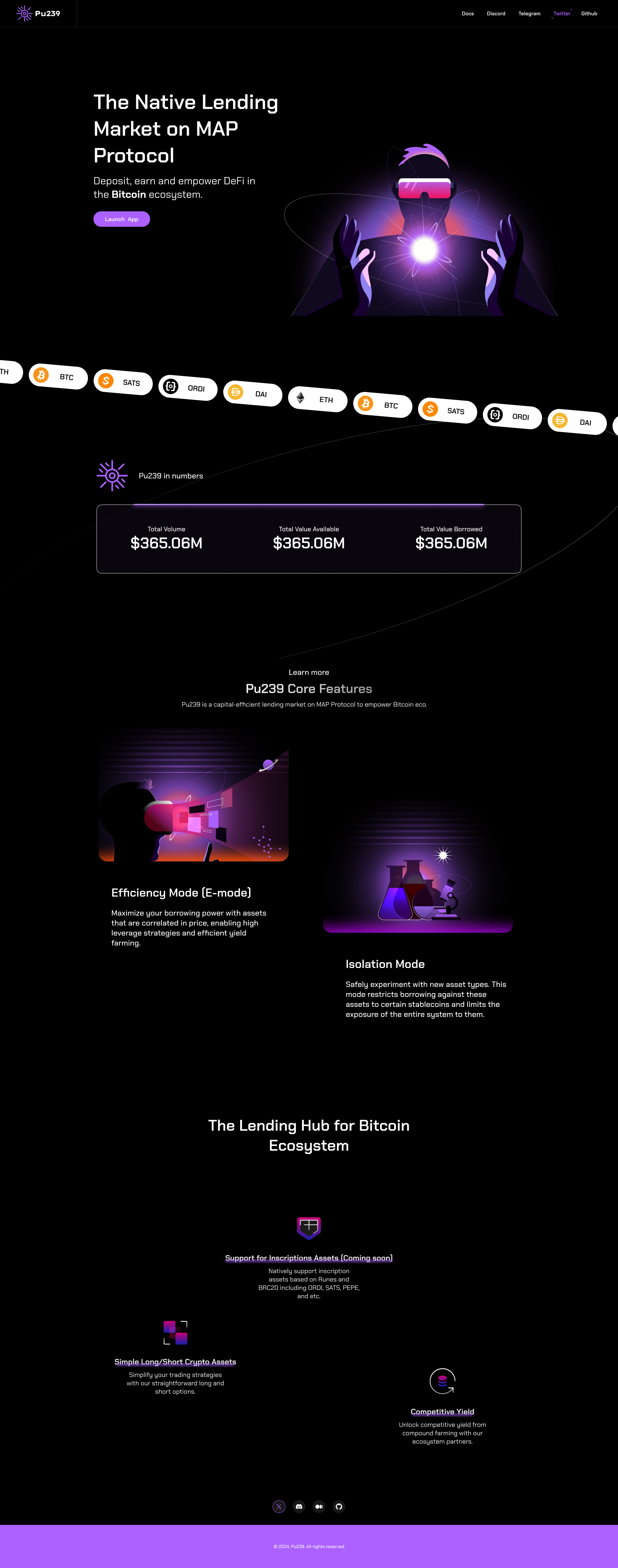 A Lending protocol on MAP defi finance lending map protocol ui ux web3