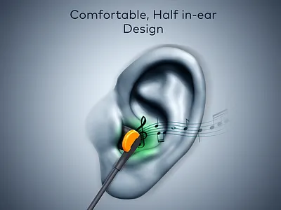 Social Media Product KV branding creative design earphone kv graphic design kv social media social media poster