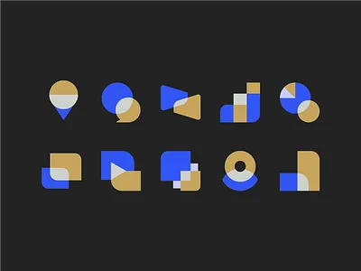 Icon set branding design icon illustration