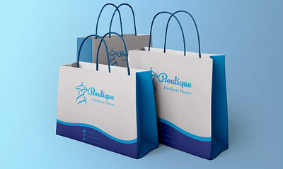 Shopping bag Design branding design illustration shopping bag shopping bag design