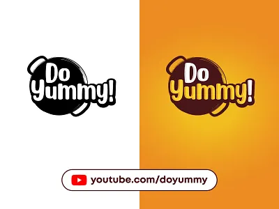 DoYummy! Logo Design for a YouTube Channel channel channellogo creative design doyummy food foodlogo logo vector youtube youtubelogo