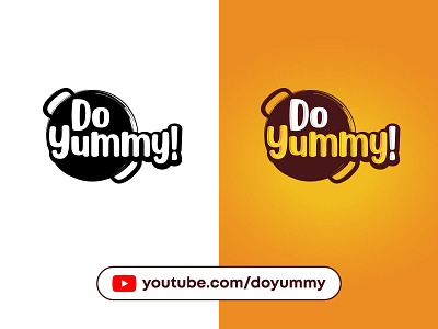 DoYummy! Logo Design for a YouTube Channel channel channellogo creative design doyummy food foodlogo logo vector youtube youtubelogo