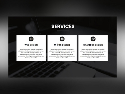 Responsive Services Section Design codingflicks css css3 html html5 responsive web design service box service section webdesign