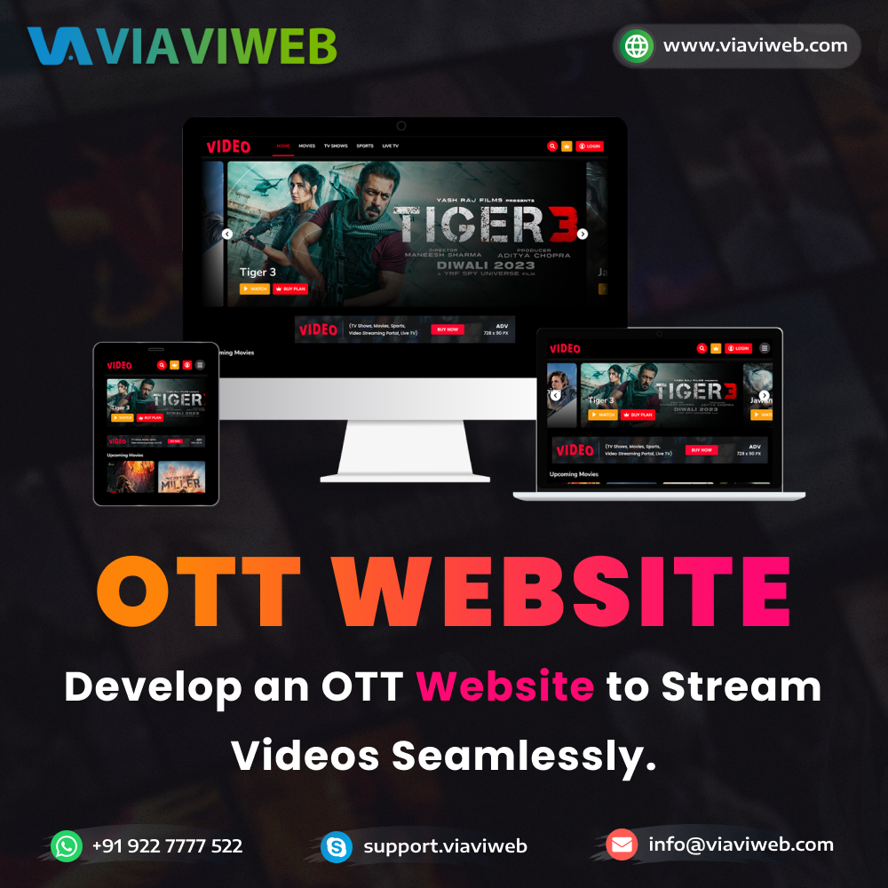 Example of Video Streaming Portal Including Apps