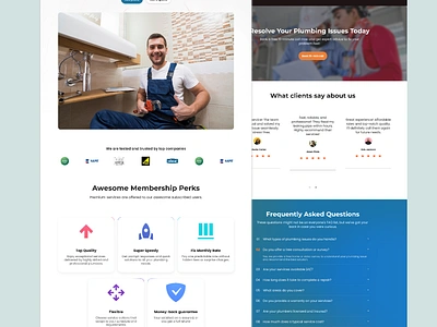 MCR Gas Plumbing Landing Page essentialservicesdesign homeplumbing industrialplumbing landing page landingpage plumbing website plumbingcontractor plumbingdesign plumbingservices plumbingsolutions plumbinguiux ui uidesign uiux