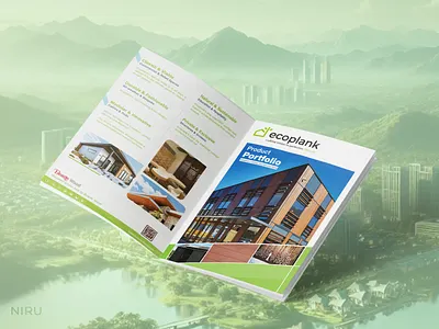 Brochure Design – Sustainable nature inspired ui