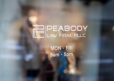 Brand Identity - Peabody Law Firm, PLLC branding graphic design identity