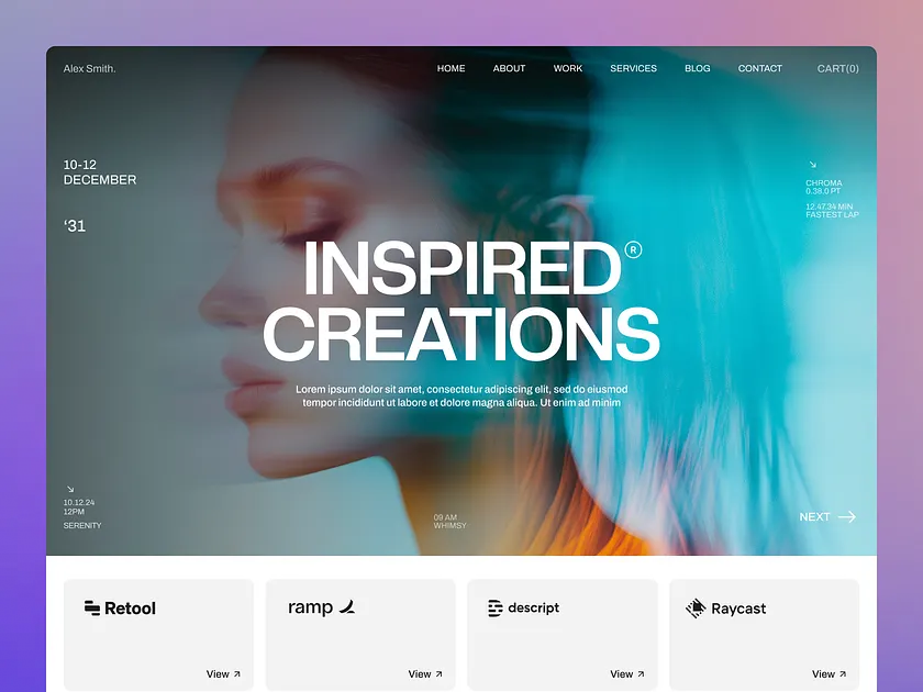 Browse thousands of Portfolio Website images for design inspiration ...