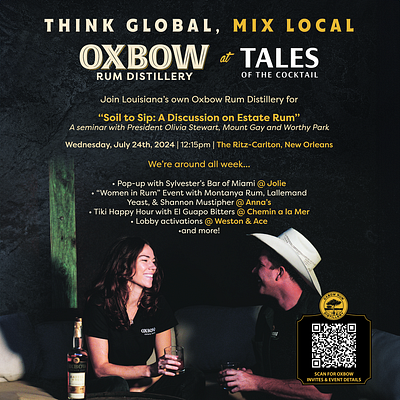 Oxbow Ad graphic design layout design