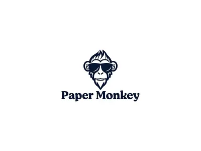 Monkey animal branding design digital digital illustration drawing graphic design logo