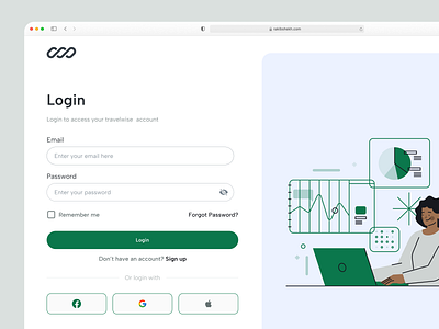 Sign Up/Sign In Page app branding clean dashboard design features illustration interface logo onboarding sign in sign up studio ui uix