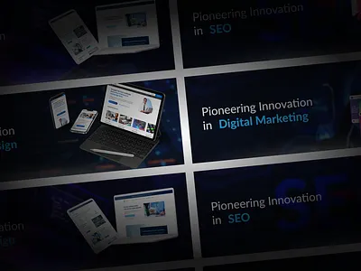 Animated Website Banner Design animation design figma ui ux web design website