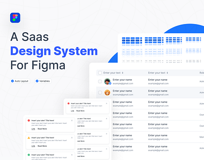 SAAS Design System and UI-Kit case study design system figma product design saas typography ui kit uiux web design