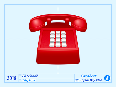 Icon of the Day #116 design emoji icon icons illustration phone receiver telephone