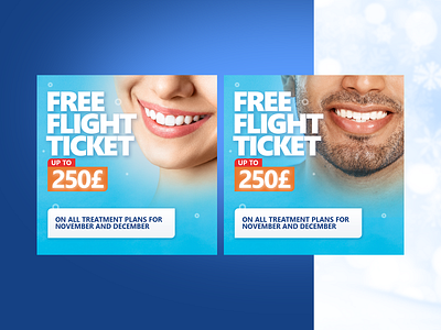 Offer Design for Dental Treatment Services. branding design graphic design offer offer design social media typography