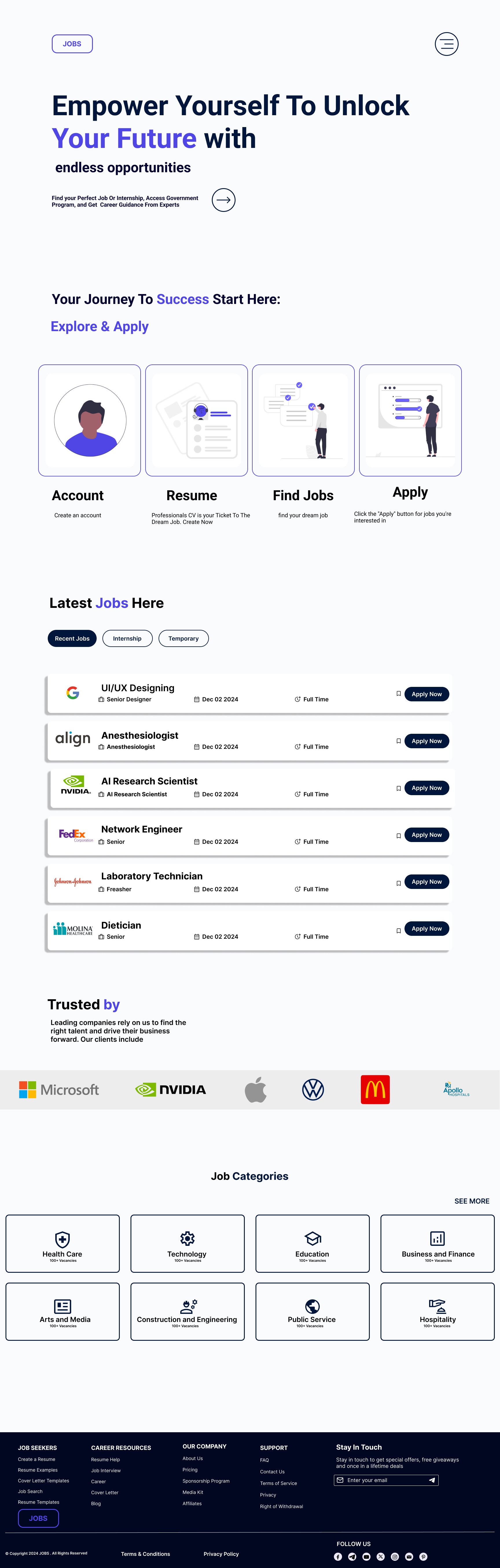 Example of UI UX Design