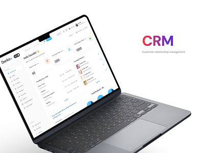 CRM for b2b ecommerce design ui uiux web website website design