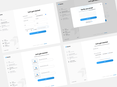 Create account flow for b2b ecom platform b2b design ecommerce login signup uiux web website website design