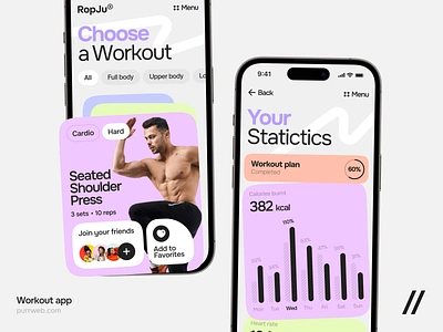 Fitness Mobile iOS App fitness app