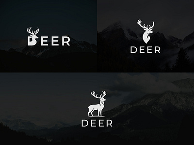 Deer Logo Design branding deer logo deer logo design design graphic design illustration logo logo design logos logotype minimalist logo