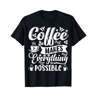 Coffee Typography T-Shirt Design branding bulk t shirt clothing coffee coffee t shirt custom t shirt deisg fashion graphic design graphic t shirt illustration merchandies modern t shirt mug print on demand shirt t shirt design trendy t shirt typography t shirt unique vinatge