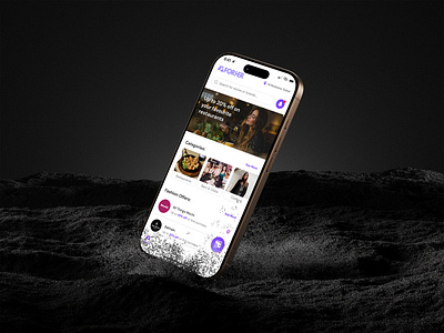 Forher - Coupons Saving App Ui Ux Design app appdesign branding coupon coupon code deals design discounts flutter graphic design offers redeem ui ux ux design vouchers