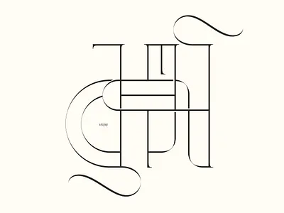 March ਮਾਰਚ Gurmukhi Serif Lettering calendar calligraphy classic design font gurmukhi lettering march minimal months punjabi serif type typography vintage