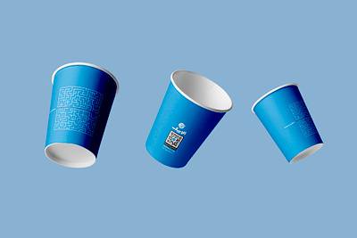 Paper Cups AloPeyk branding cup graphic design illustration paper cups