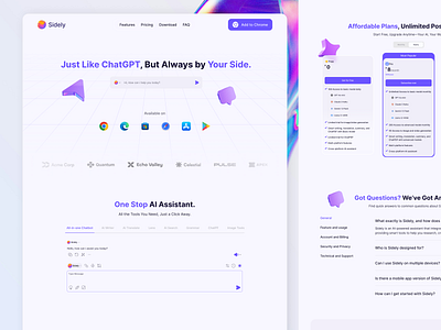 Introducing Sidely: All-in-One AI Assistant