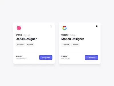 Info Card - Daily UI 045 daily ui