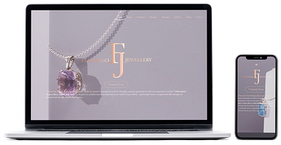 Flamingo Jewellery - Website Design development ui ux web design