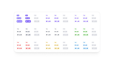 Type of Tags for a Design System