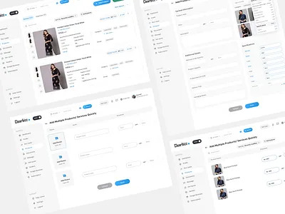 Product Management Page crm dashboard design uiux website website design