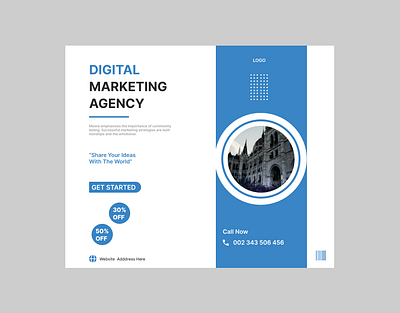 Marketing Poster Design advertising agency branding figma graphic design marketing marketing post poster social media post visual identity