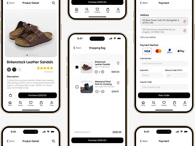 Daily UI 002 - Checkout app dailyui design mobile application ui ux