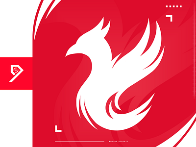 Axyra eSports esports esports logo graphic design logo logo design minimalist phoenix